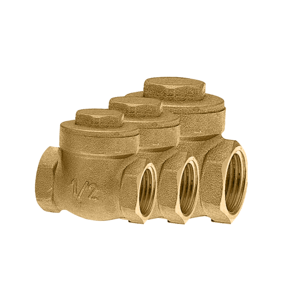 Check valve with metallic seat