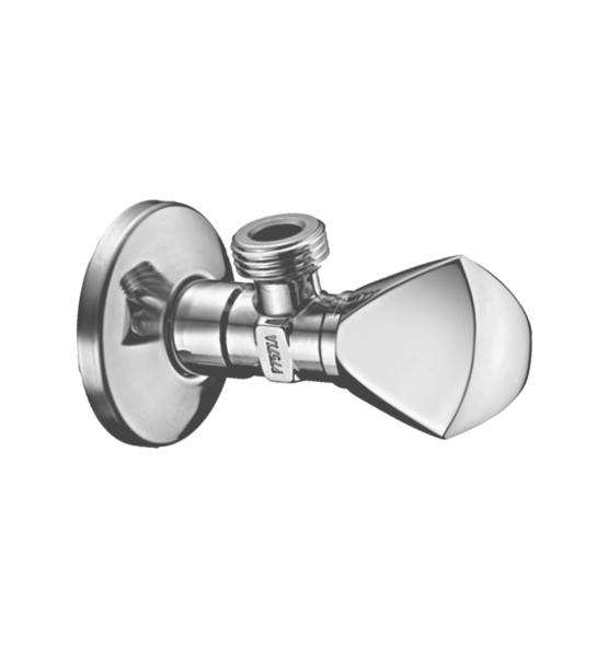 Angle valve with blind handle